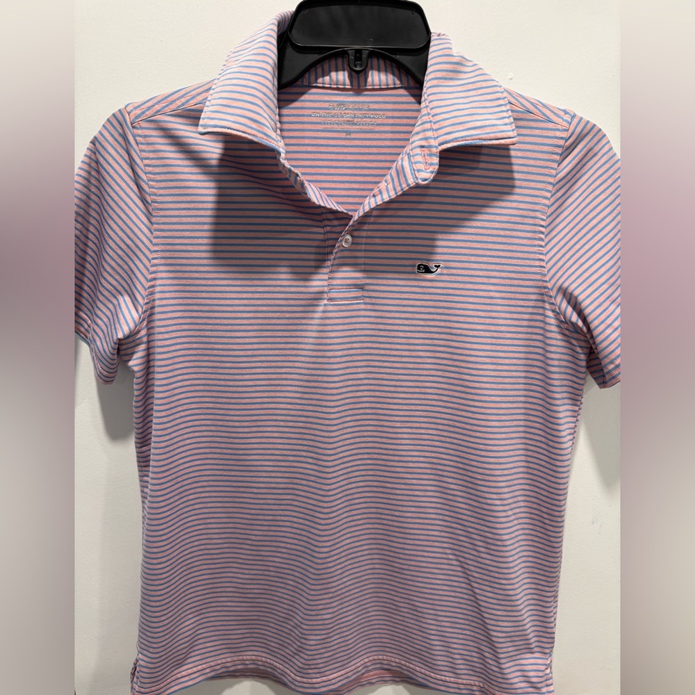 Vineyard Vines Sankaty Performance golf  Polo Shirt Medium